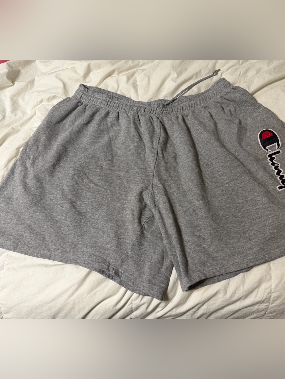 Champion Light Gray Cozy Fleece Sweat shorts